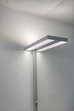 RealLED LED Büro Arbeitsplatz Deckenfluter Stehlampe Office 80 Watt Neutralweiß Idealer Bildschirmarbeitsplatz - 8