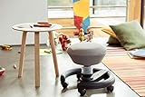 aeris Swoppster New Edition ergonomischer Schreibtischhocker für Kinder – Drehstuhl für dynamisches Sitzen und einen gesunden Rücken – 32-47,5 cm Sitzhöhe (stufenlos höhenverstellbar) - 3