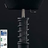 aeris Swopper New Edition Ergonomischer Hocker mit Gleitern – Dynamischer Bürostuhl für einen gesunden Rücken – Vielseitiger Bürohocker und Sitztrainer – 45-59 cm Sitzhöhe, Feder Standard - 4