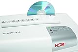HSM shredstar X10 Aktenvernichter, Sicherheitsstufe P-4, 10 Blatt (Partikelschnitt) mit CD-Schredder - 6