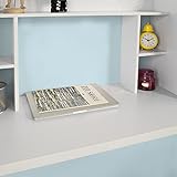 SoBuy® FWT18-W Wandtisch in weiß Wandschrank Schreibtisch Computertisch Kinderschreibtisch BHT ca:82x60x39cm - 6