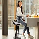 aeris Muvman Standard ergonomische Stehhilfe – Aktiver Stehsitz für dynamisches Sitzen und Stehen – Höhenverstellbarer Stehstuhl mit 51-84 cm Sitzhöhe - 3