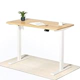 MAIDeSITe Tischplatte 120x60 cm Schreibtischplatte 25 mm stark - DIY Stabile Bürotischplatte – Perfekt für höhenverstellbare Schreibtische - 2