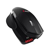 Contour Unimouse | Preisgekrönte ergonomische Maus mit Daumenauflage | Wiederaufladbare, kabellose Maus | Vertikale Maus für Linkshänder| Anpassbarer Winkel (35-70 Grad) | 6 Tasten | Für Windows + Mac - 5