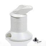 Eisnhauer® Kabelspirale Weiß, vertikale Kabelführung für unterschiedliche Höhen oder höhenverstellbare Schreibtische bis ca. 160 cm - 2