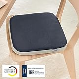 Leitz Ergo Active Balance-Sitzkissen, Ergonomisches Luftkissen für Bürostühle, optimale Sitzhaltung und Ischias-Entlastung, fördert Körperhaltung, Ergo-Serie, Stoffbezug samtgrau, 65400089 - 2