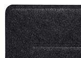 Tischtrennwand HWC-G76, Büro-Sichtschutz Schreibtisch Pinnwand, Schallschutz Stoff/Textil mit Prägung - 100x30cm schwarz - 7