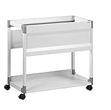 Durable System File Trolley 90 A4 grau, für bis zu 90 Hängemappen oder 8 Hängeordner - 750 x 715 x 432 mm , 378410 - 4