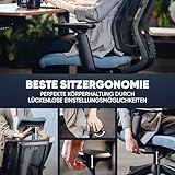 SIT RELAXED Schreibtischstuhl ergonomischer Bürostuhl zum Arbeiten extrem bequem & flexibel der perfekte Office Chair für Zuhause PC Stuhl fürs Arbeitszimmer in Top Qualität - 5