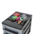IRIS, Schubladenbox / Tischschubladenbox / Bürobox 'Organizer Chest', OCH-2021, Aufbewahrung für Schreibtisch, Kunststoff, schwarz / transparent, 35,5 x 26 x 29,5 cm - 