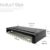 Cyanics i-Bridge MC-300 Monitor-/Laptop-Ständer, USB-Hub, schmal, universal, Schwarz - 