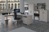 Phoenix Sonoma Sorrento Büro-8tlg. Bürozimmer, Büromöbel, Arbeitszimmer, Büroeinrichtung, Holz, 120 x 80 x 210 cm -