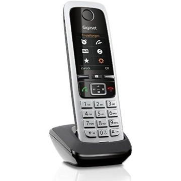 Gigaset C430A Trio Telefon - Schnurlostelefon / 3 Mobilteile - TFT-Farbdisplay / Dect-Telefon - mit Anrufbeantworter / Freisprechfunktion - Analog Telefon - Schwarz - 2