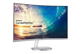 Samsung C27F591F 68,6 cm (27 Zoll) Monitor (HDMI, 4ms Reaktionszeit, 1920 x 1080 Pixel) silber/weiß - 1