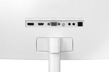 Samsung C27F591F 68,6 cm (27 Zoll) Monitor (HDMI, 4ms Reaktionszeit, 1920 x 1080 Pixel) silber/weiß - 9