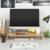 HOMFA Bambus Bildschirmständer mit stauraum Monitorständer Bildschirmerhöhung Schreibtischaufsatz organizer als Schreibtisch Organizer 60x30x8.5cm - 4