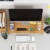 HOMFA Bambus Bildschirmständer mit stauraum Monitorständer Bildschirmerhöhung Schreibtischaufsatz organizer als Schreibtisch Organizer 60x30x8.5cm - 7