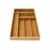 Corwar Bambus Schublade Organizer Holz Utensil Besteck Küche Schublade Box Halter realistic - 4