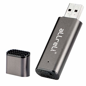 aLLreLi Digital Diktiergerät CP00341 [2-in-1] 8GB Mini USB Speicherstick, Digital Voice Recorder mit Lanyard für Meeting,Vorträge,Interview - 1