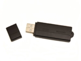 sellgal-tec ® MQ-U350DE V101 anthrazit - USB-Stick Diktiergerät mit Aufnahmeaktivierung durch Geräusche oder Daueraufnahme. Bis zu 25 Tage lang Standby, USB Stick 8GB - 1
