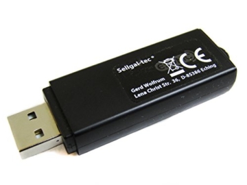 sellgal-tec ® MQ-U350DE V101 anthrazit - USB-Stick Diktiergerät mit Aufnahmeaktivierung durch Geräusche oder Daueraufnahme. Bis zu 25 Tage lang Standby, USB Stick 8GB - 3