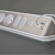 brennenstuhl®estilo Ecksteckdosenleiste 4-fach (Tischsteckdose mit Edelstahloberfläche für Küche und Büro, Ecksteckdose mit 2x Schuko-Steckdosen, 2x Euro-Steckdosen, inkl. USB-Ladefunktion) siber/weiß - 8