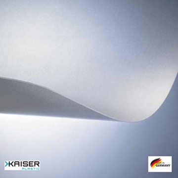 KAISER PLASTIC® Xtra Strong | Bodenschutzmatte | 90 x 120 cm | Hartboden | Made-In-Germany - 5