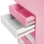 TecTake 800062 Kinderschreibtisch mit Rollcontainer Schreibtisch neig- & höhenverstellbar -Diverse Farben- (Pink | Nr. 401240) - 9