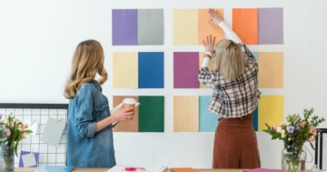 Wandfarben fürs Arbeitszimmer